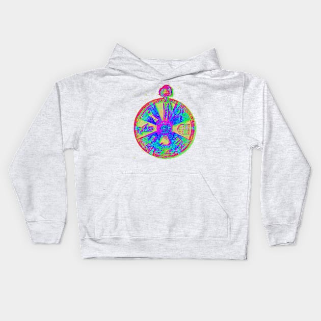 Magic circle Kids Hoodie by indusdreaming